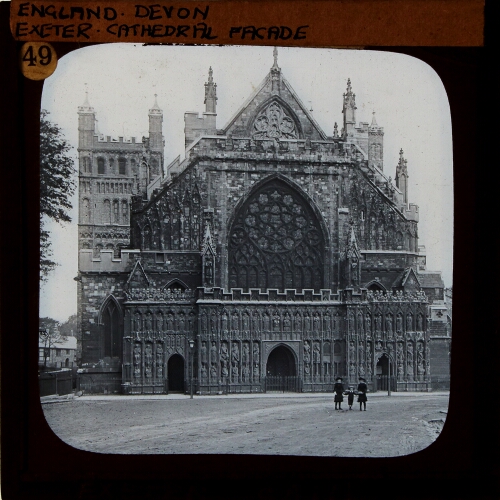Exeter Cathedral -- The West Front