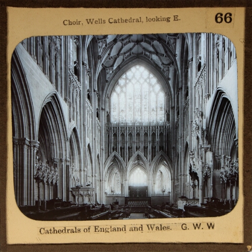 Wells Cathedral, Choir, looking E.