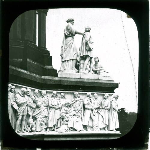 The Albert Memorial -- Commerce, by Thornycroft