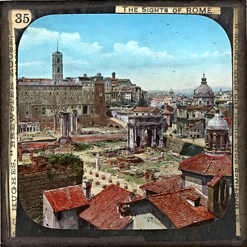 The Capitol and Forum, from Palantine