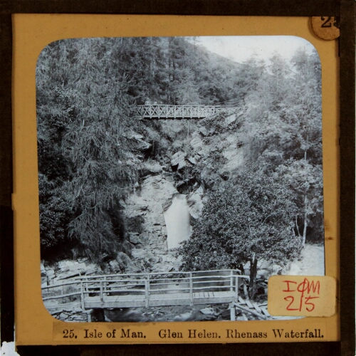 Isle of Man -- Glen Helen, Rhenass Waterfall