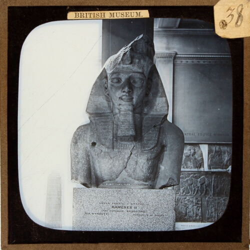 Head of Rameses II (the supposed Sesostris), Memnonium of Thebes, B.C.1300