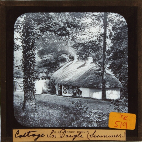 Cottage in the Dargle (summer), Co. Wicklow – secondary view of slide