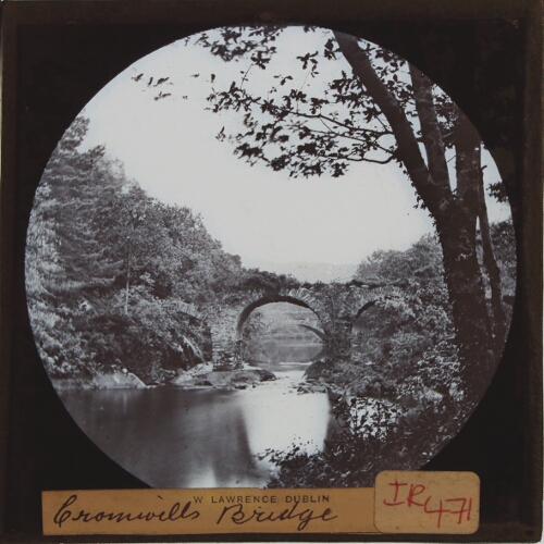 Cromwell's Bridge, Glengariff – secondary view of slide