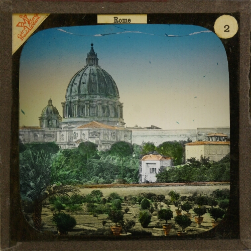 St Peter's from the Vatican Gallery