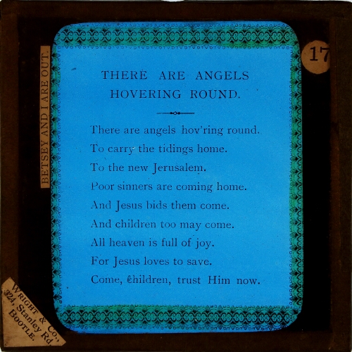 HYMN. 'There are Angels hovering round'