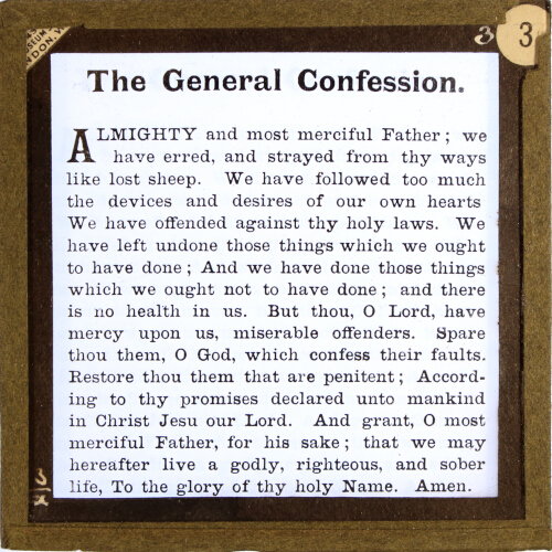 General Confession