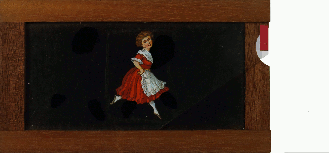 Girl Dancing – secondary view of slide