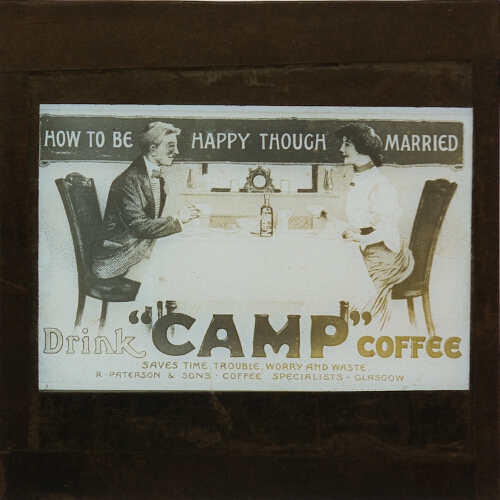 How to be happy though married -- drink 'Camp' coffee