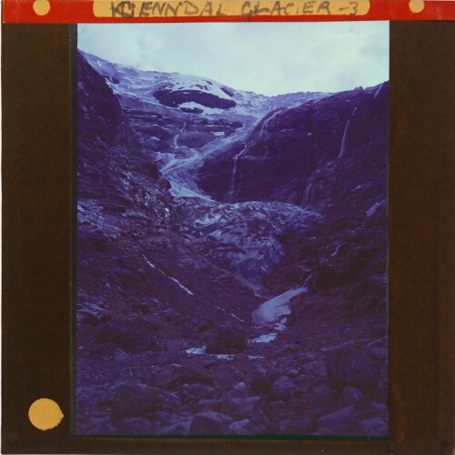 Kjenndal Glacier -- 3 – secondary view of slide