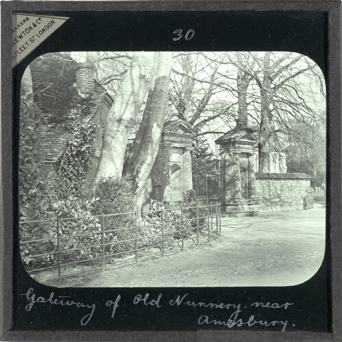 Gateway of Old Nunnery near Amesbury