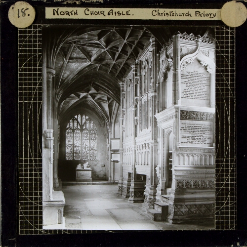 North Choir Aisle, Christchurch Priory