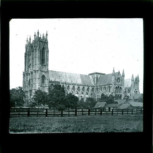 Beverley Minster. Exterior, from the S.