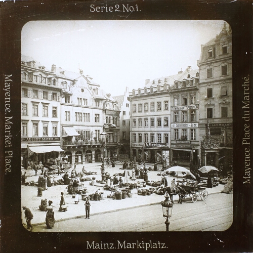 Mainz. Marktplatz.