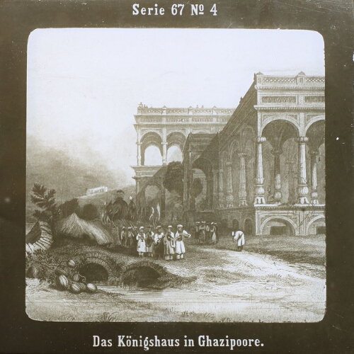 Das Königshaus in Ghazipoore.