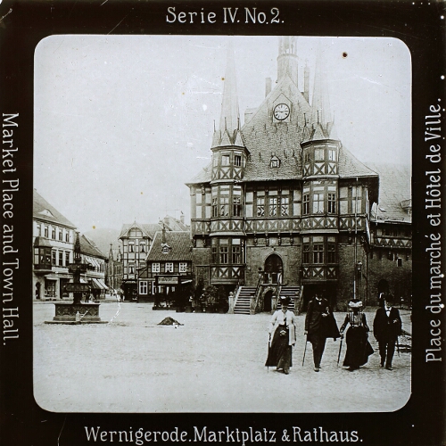 Wernigerode. Marktplatz & Rathaus.