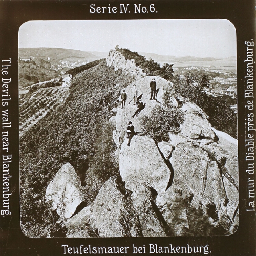 Teufelsmauer bei Blankenburg.