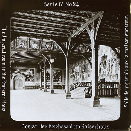 Goslar, Der Reichssaal im Kaiershaus.
