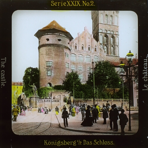 Königsberg i/P. Das Schloss.