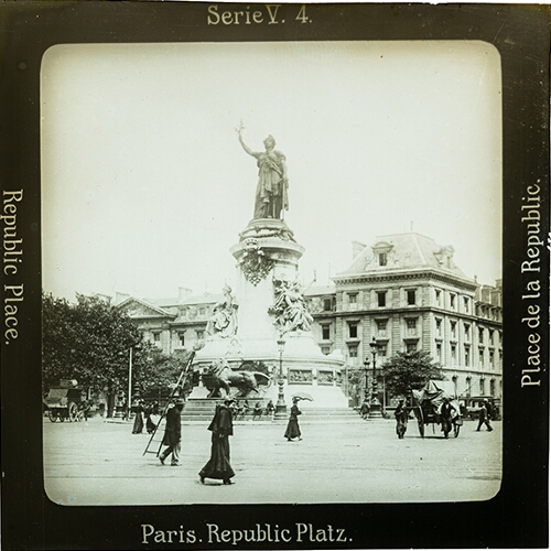 Paris. Republic Platz.