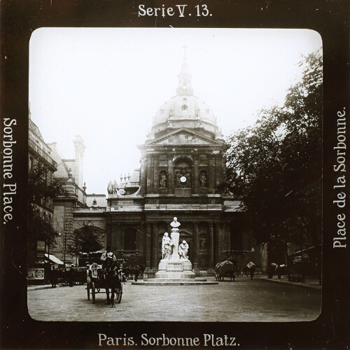 Paris. Sorbonne Platz.