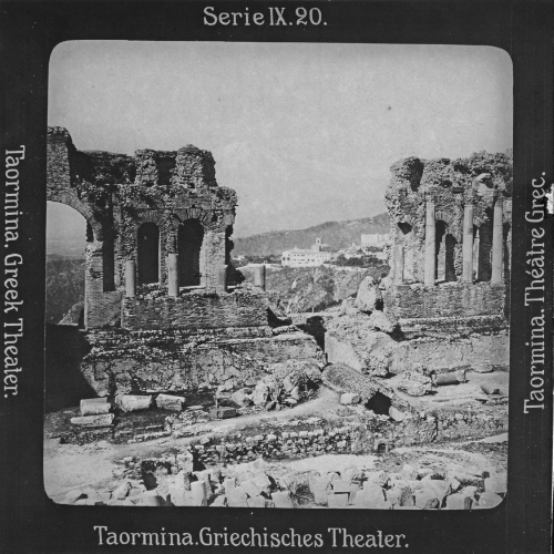 Taormina. Griechisches Theater.