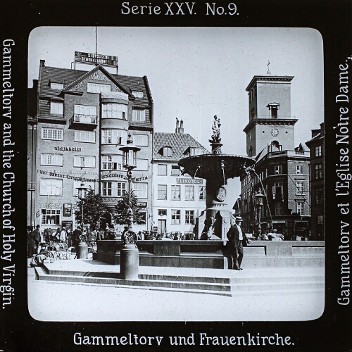 Gammeltorv und Frauenkirche.