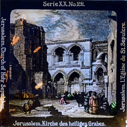 Jerusalem. Kirche des heiligen Grabes