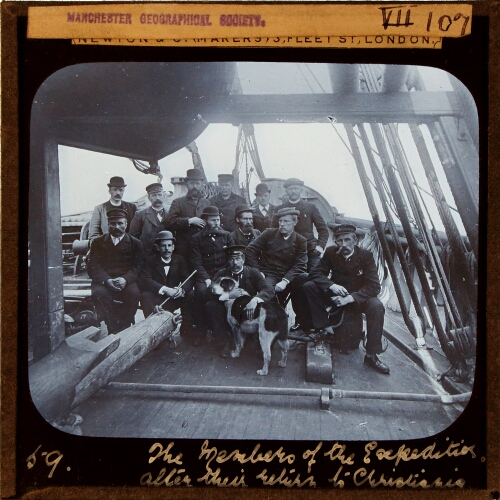 The Members of the Expedition after their return to Christiania