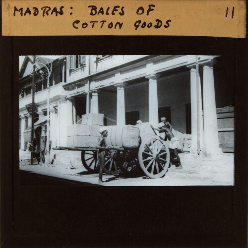 Madras: Bales of Cotton Goods