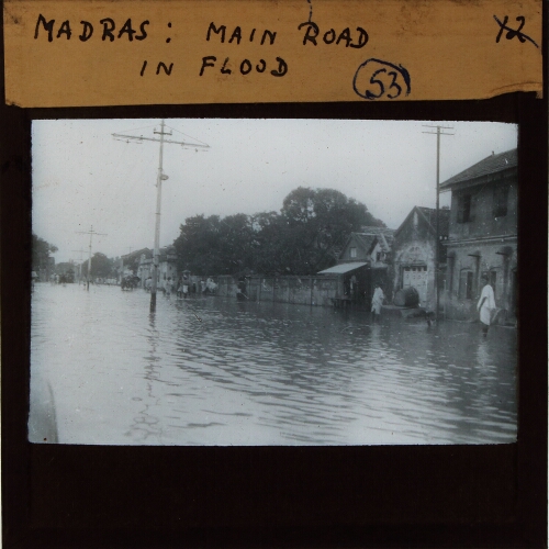 Madras: Main Road in Flood