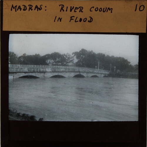 Madras: River Cooum in Flood