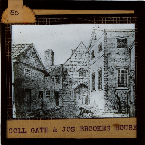 College Gate and Jos. Brookes House