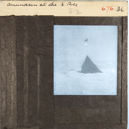 Amundsen at the S. Pole