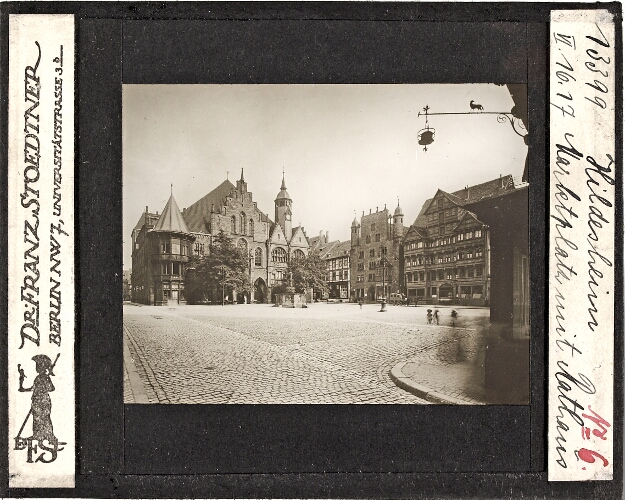 Hildesheim, Marktplatz mit Rathaus