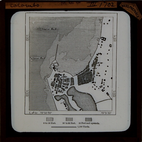 Map of Colombo Harbour