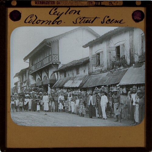 Ceylon. Colombo Street Scene