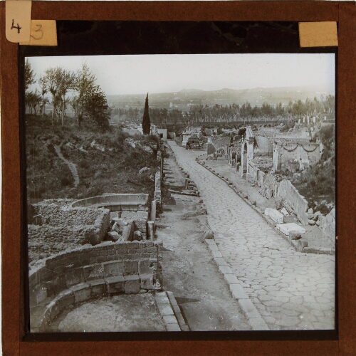 Unidentified street in Pompeii