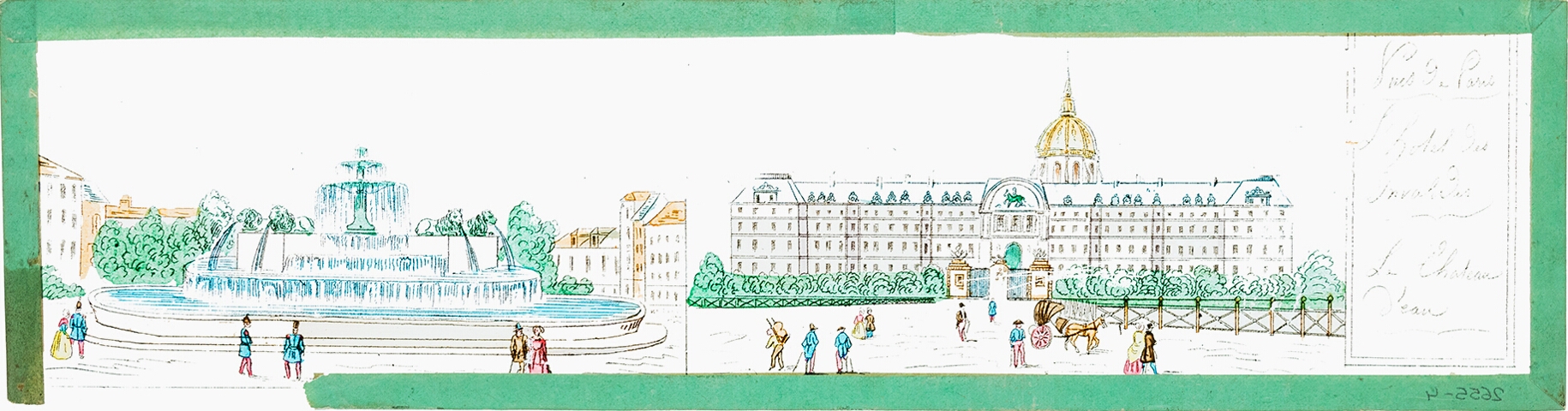L'Hotel des Invalides / Le Chateau d'eau