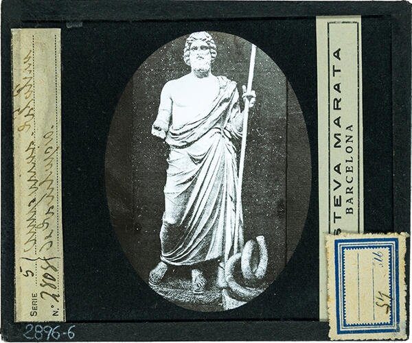 Ampurias. Estatua de Esculapio