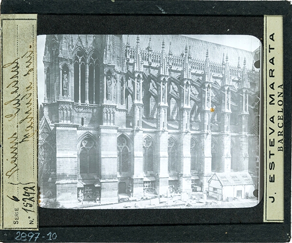 Reims. Catedral, fachada sud