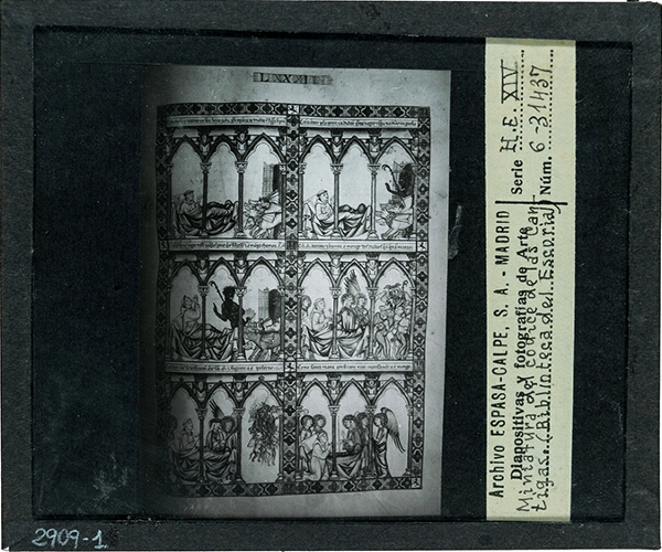 Miniatura del códice de las Cantigas (Biblioteca del Escorial)