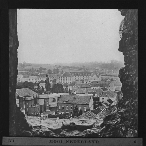 Valkenburg. Uitkijk vanaf de Kapel Ruine.