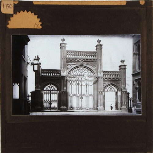 Cathedral Gates 1894 – secondary view of slide