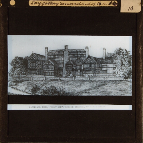 Bramhall Hall, Before Removal of the Gallery