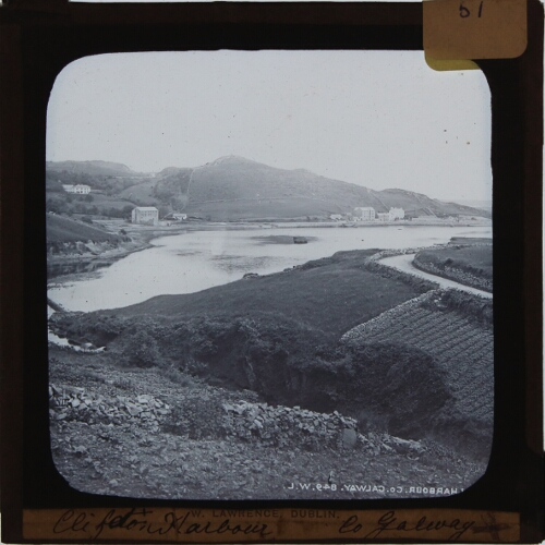 Clifden Harbour, County Galway – secondary view of slide