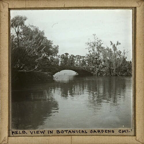 Melbourne, View in Botanical Gardens