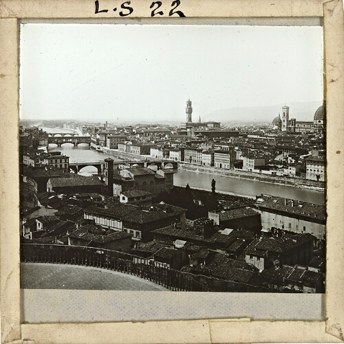 Florence, River, Bridges and Duomo