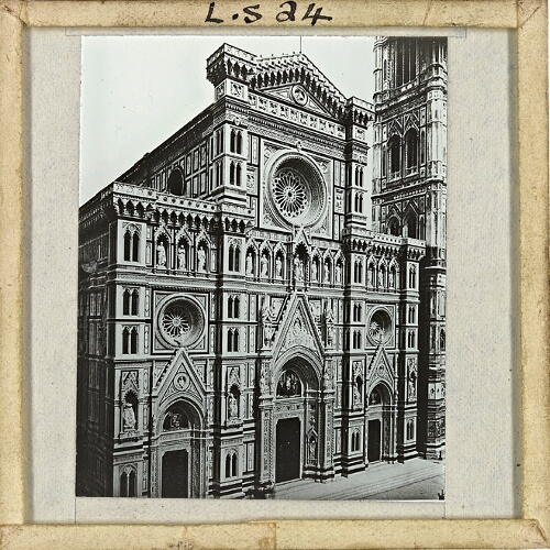 Florence, Façade of Cathedral