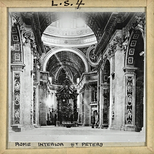 Rome, Interior St Peter's